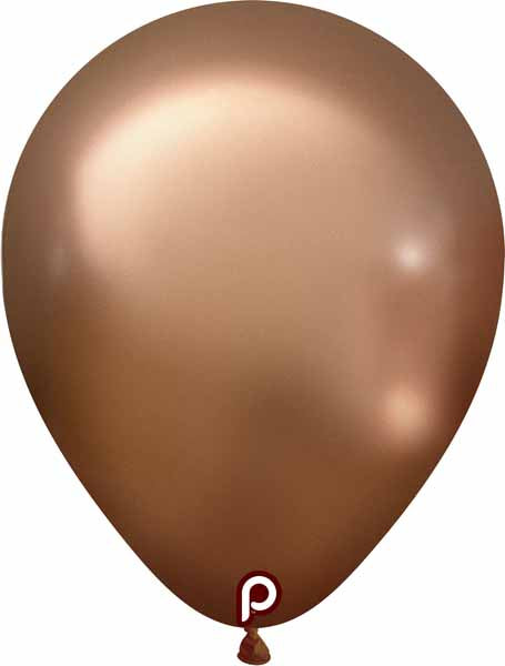 PRIMA GLAM ROSE GOLD 5" RD 100/BG LATEX