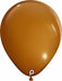 Prima Caramel 5-Inch Round Latex Balloons, 100 Count