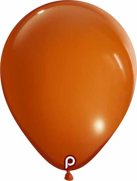 Prima Pumpkin 18-Inch Round Latex Balloons, 25 Count
