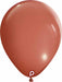 Prima Terracotta 18-Inch Round Latex Balloons, 25 Count