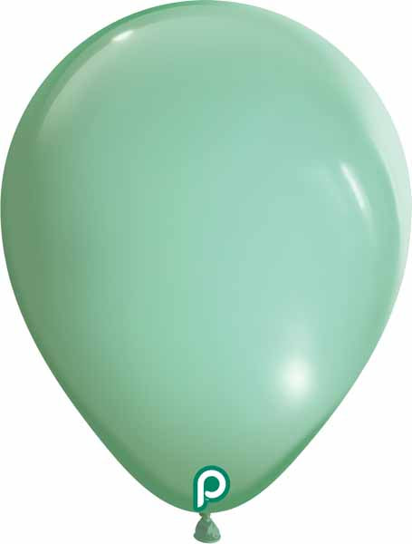 Prima Spearmint 18 Inch Round Latex Balloons, 25 Pack