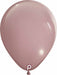 Prima Dusty Rose 11-Inch Round Latex Balloons, 100 Count