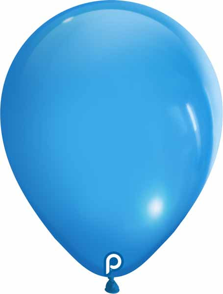 Prima Bluebird 5-Inch Round Latex Balloons, 100 Count