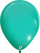 Prima Aqua 11-Inch Round Latex Balloons, 100 Count