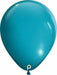 Prima Turquoise 11-Inch Round Latex Balloons, 100 Count
