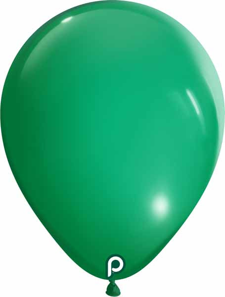 Prima Shamrock Green 11-Inch Round Latex Balloons, 100 Count