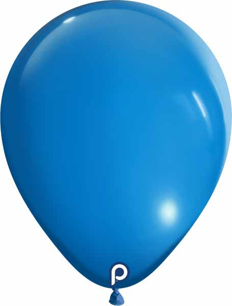 Prima Seaside 5-Inch Round Latex Balloons, 100 Count
