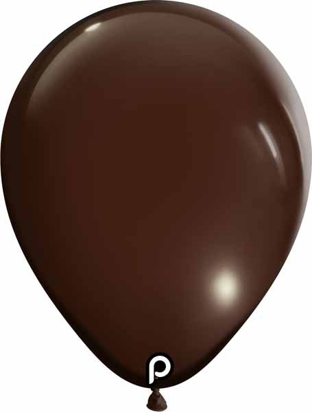Prima Expresso 11-Inch Round Latex Balloons, 100 Count