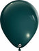 Prima Deep Teal 5" Round Latex Balloons, 100 Count