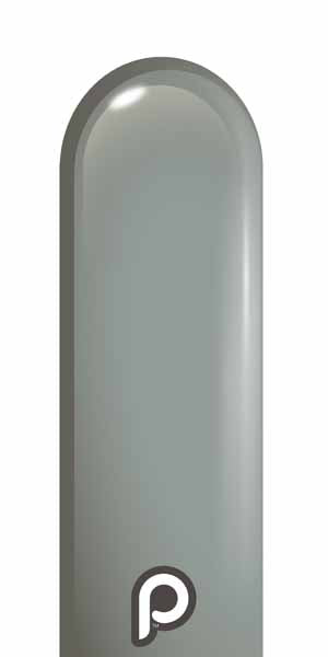 Prima Gray 260 Latex Twisting Balloons, 50 Pack
