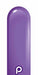 Prima Lavender 260 Latex Twisting Balloons, 50 Count