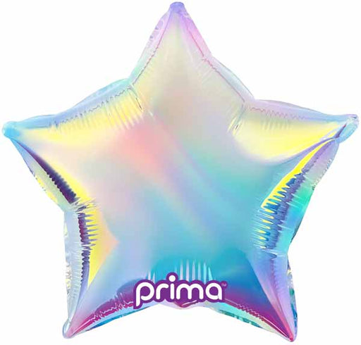 Prima Primadescent 10-Inch Star Foil Balloons, 6 Pack