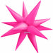 Prima Electric Pink 26" Starburst Foil Balloon