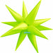 Prima 26" Electric Yellow Starburst Foil Balloon