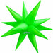 Prima Electric Green 26" Starburst Foil Balloon