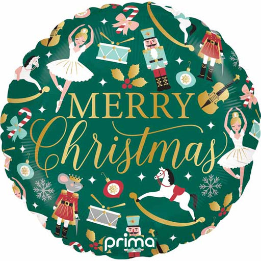 Prima Christmas Nutcracker 18-Inch Foil Balloon