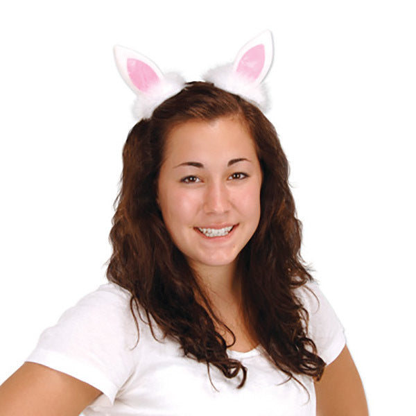 Easter Party Supplies Bunny Ear Hair Clips (3/Pk)