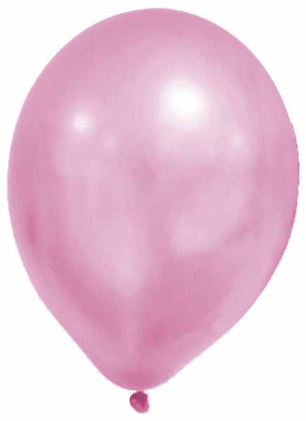 Pastel Pink Latex Balloons, 8 Pack