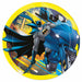 Batman Rogue Rage 9-Inch Paper Plates, 8 Count