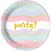 Elegant Party 9-Inch Paper Plates, 8-Pack