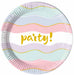 Elegant Party 7.6-Inch Paper Plates, 8 Pack