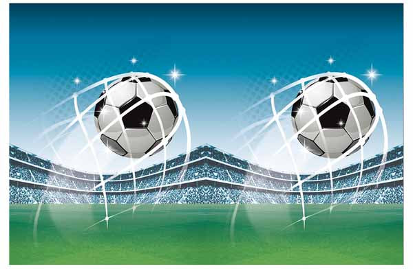 Soccer Fans Plastic Tablecover, 47 x 70 Inches
