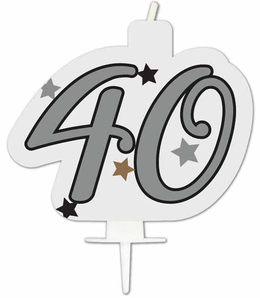 Milestone 40th Birthday Foil Balloon, 18 Inch