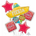 Papel Picado Fiesta Balloon Bouquet