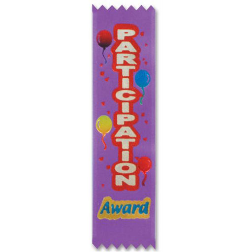 "Participation Award Ribbons - Pack Of 10"