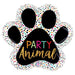 Party Animal Paw 24" Balloon Package