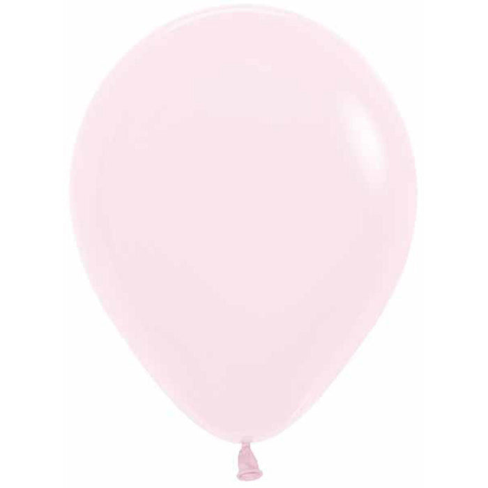 Pastel Matte Pink Latex Balloons (11"/100 Count)