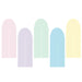 Pastel Matte Latex Gloves - 100/Bg