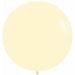 Pastel Matte Yellow 36" Latex Balloons (2/Bg)