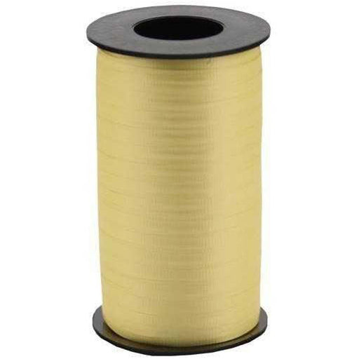 Pastel Yellow Satin Ribbon - 500 Yards (1/4 Inch Width)