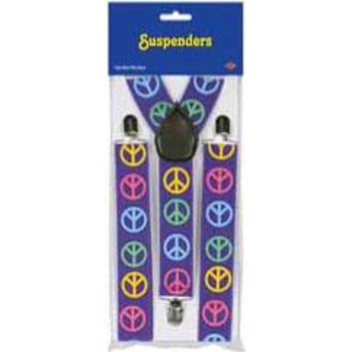 "Peace Sign Suspenders"