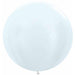 Pearl White 24" Latex Balloons (10 Pack)