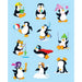 Large Sheets Of Penguin Stickers (12/Pk)