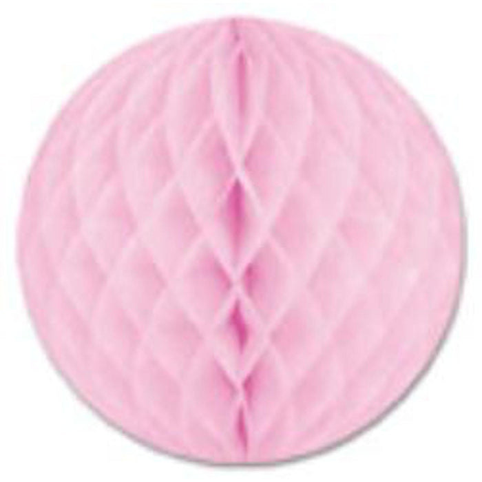 Pink Tissue Ball - 12" Art-Tissue Ball 1/Pkg