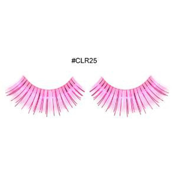 Pink & Metallic Pink Eyelashes Clr25