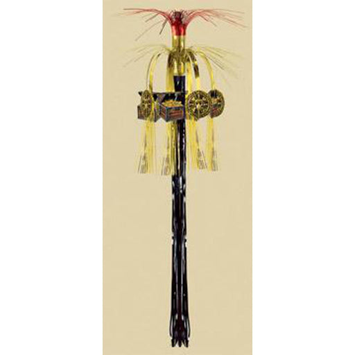 "Pirate Cascade Hanging Column 3' - Skulls And Anchors Design"