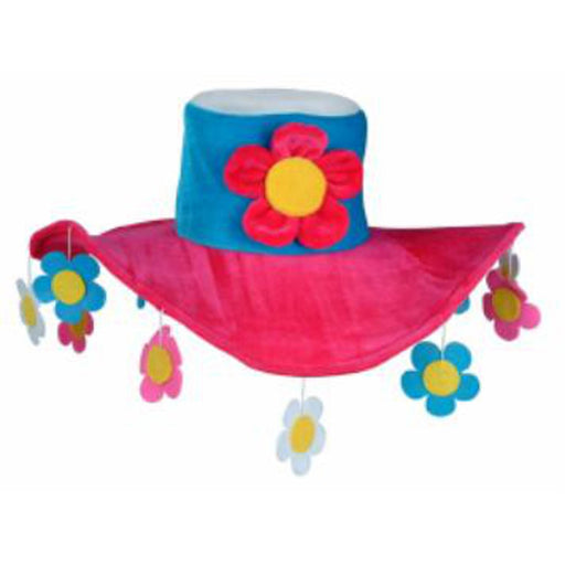 Plush Flower Power Hat.