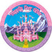 Princess Plates (8Pkg) 7" For Magical Parties!