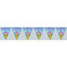Royal Pennants Multicolor Princess Birthday Pennant Flag String Banner (3/Pk)