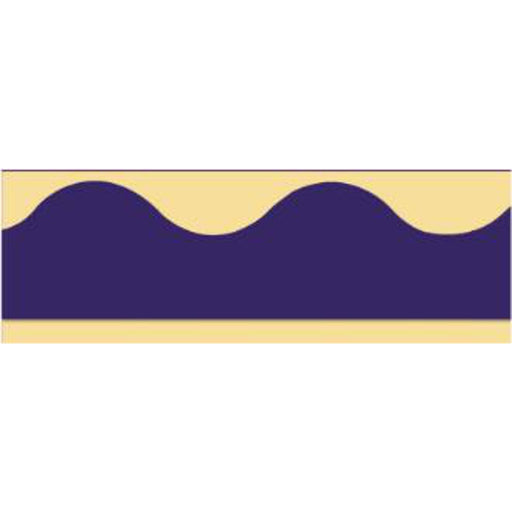 "Purple Border Trim Roll - 37 Feet Per Package"