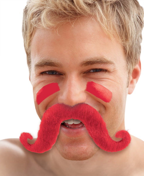 Red Costume Moustache