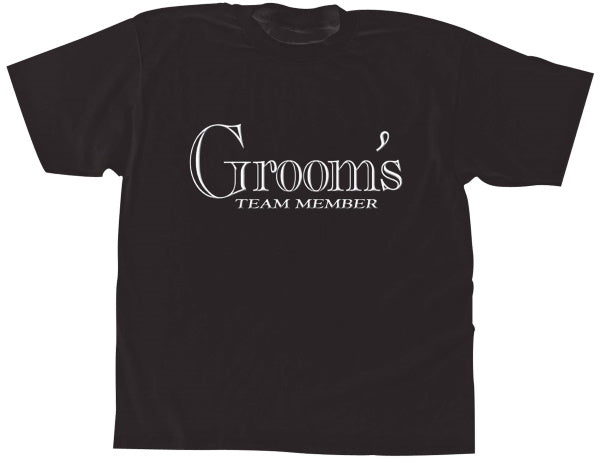 Groom's Team Member T-Shirt, XL