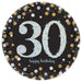Sparkling Celebration 30th Birthday 7-Inch Plates, 8 Count
