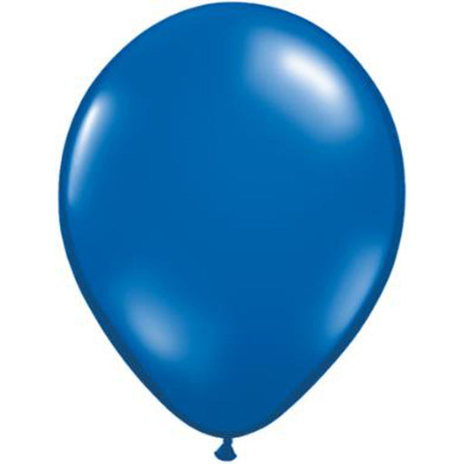 Qualatex 11" Sapphire Blue Latex Balloons - Pack Of 100