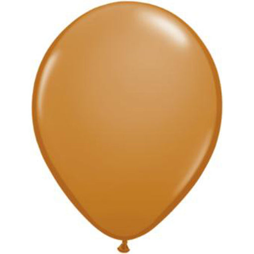 Qualatex 16" Mocha Brown Latex Balloons (50/Pk)