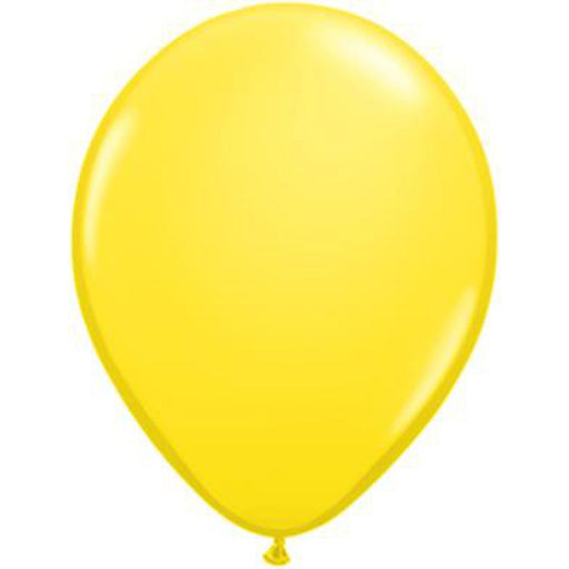 Qualatex 16" Yellow Latex Balloons (50/Pk)